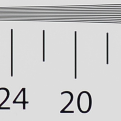 Strong detail to ~2,100 lines vertical Camera JPEG