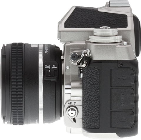Nikon DF Review -- Left view