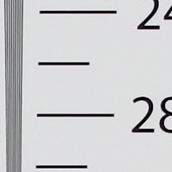 Strong detail to ~2,700 lines horizontal Camera JPEG