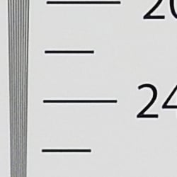 Strong detail to ~2,300 lines horizontal