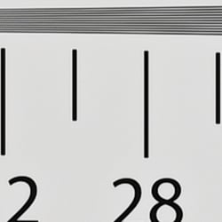 Strong detail to ~2,900 lines vertical Camera JPEG