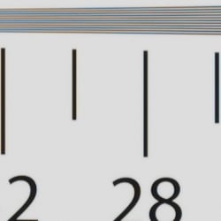 Strong detail to ~2,900 lines vertical ACR processed RAW