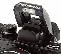 Olympus E-M10 II Review - flash