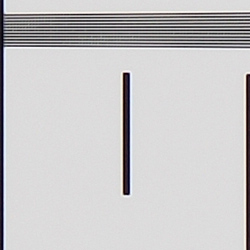 Strong detail to >4,000 lines vertical Camera JPEG