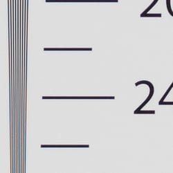 Strong detail to ~2,400 lines horizontal ACR processed ORF