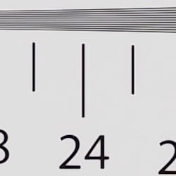 Strong detail to ~2,450 lines vertical Camera JPEG