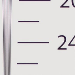 Strong detail to ~2,400 lines horizontal ACR processed ORF