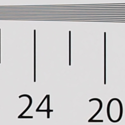 Strong detail to ~2,300 lines vertical Camera JPEG