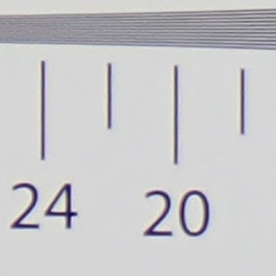 In-camera JPEG: ~2,150 lines vertical