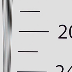 Strong detail to ~2,200 lines horizontal Camera JPEG