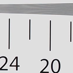 Strong detail to ~2,200 lines vertical Camera JPEG