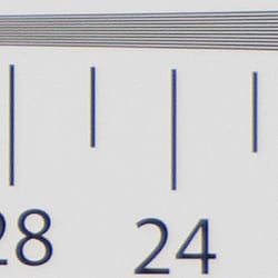 ACR converted RAW: Strong detail to ~2,500 lines vertical