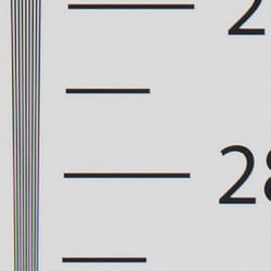 Strong detail to ~2,700 lines horizontal ACR converted raw