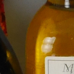 100% crop from Panasonic GF7 test image taken at ISO 1600