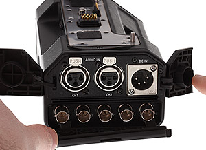 Panasonic GH4 Review -- DMW-YAGH IU ports
