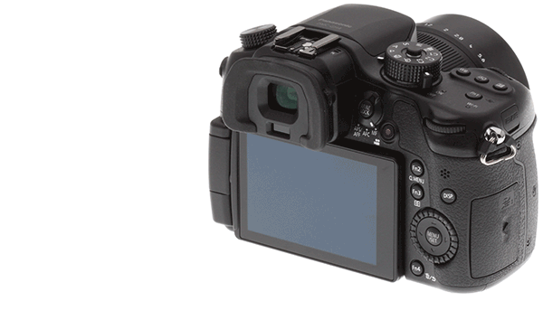 Panasonic GH4 Review -- Rear view (prototype)