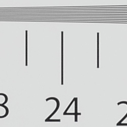 Strong detail to ~2,450 lines vertical Camera JPEG