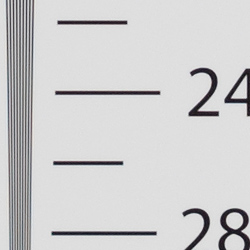 Strong detail to ~2,500 lines horizontal ACR converted raw