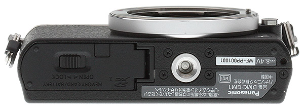 Panasonic GM1 Review --  Bottom view