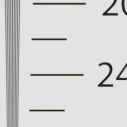 Strong detail to ~2,300 lines horizontal ACR converted raw