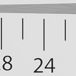 Strong detail to ~2,350 lines vertical Camera JPEG