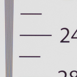 Strong detail to ~2,450 lines horizontal ACR converted raw