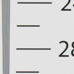 Strong detail to ~2,700 lines horizontal ACR converted raw