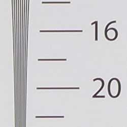 Strong detail to ~1,800 lines horizontal Camera JPEG