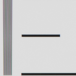 Strong detail to >4,000 lines horizontal ACR converted RAW