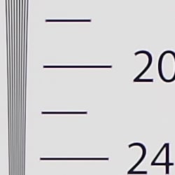 Strong detail to 2,100 lines horizontal Camera JPEG