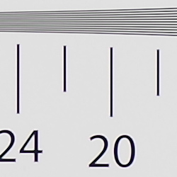 Strong detail to 2,100 lines vertical Camera JPEG