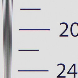Strong detail to 2,100 lines horizontal ACRprocessed RAW