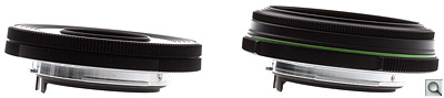 Here's the new 40mm compared to the older 40mm Limited lens.