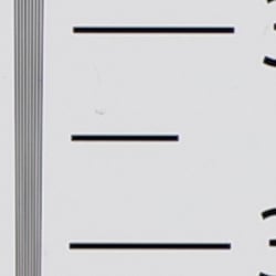 Strong detail to ~3,350 lines horizontal Camera JPEG