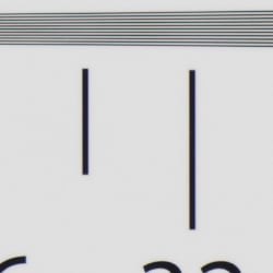 Strong detail to ~3,450 lines vertical ACR processed RAW