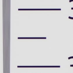 Strong detail to ~3,450 lines horizontal Camera JPEG