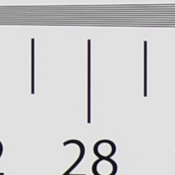 Strong detail to ~2,750 lines vertical Camera JPEG
