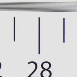 Strong detail to ~2,750 lines vertical ACR processed RAW