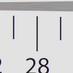 Strong detail to ~2,900 lines vertical ACR processed RAW