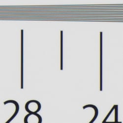Strong detail to ~2,700 lines vertical ACR processed RAW