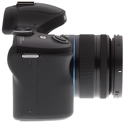 Samsung Galaxy NX Review - right side