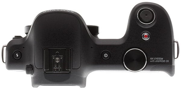 Samsung Galaxy NX Review -- top view