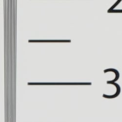 Strong detail to ~3,050 lines horizontal Camera JPEG