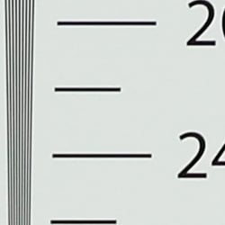 Strong detail to 2,300 lines horizontal Camera JPEG