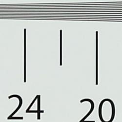 Strong detail to 2,200 lines vertical Camera JPEG