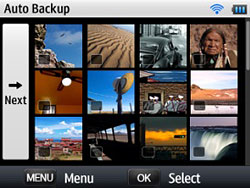 Another no-brainer: you can automatically back up your photos to a PC on your local network.