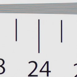 Strong detail to ~2,500 lines vertical ACR processed SRW