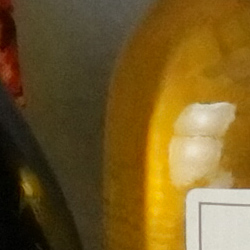 100% crop from Samsung NX500 test image taken at ISO 3200