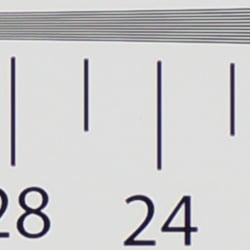 Strong detail to ~2,500 lines vertical Camera JPEG