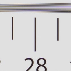 Strong detail to ~2,750 lines vertical ACR converted RAW